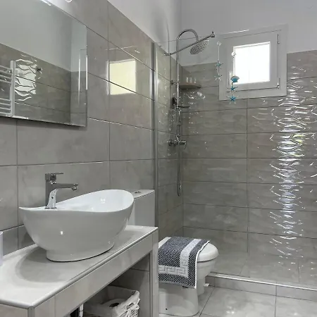 Chara Sea View Luxury House Apartment Limenas  Exterior photo